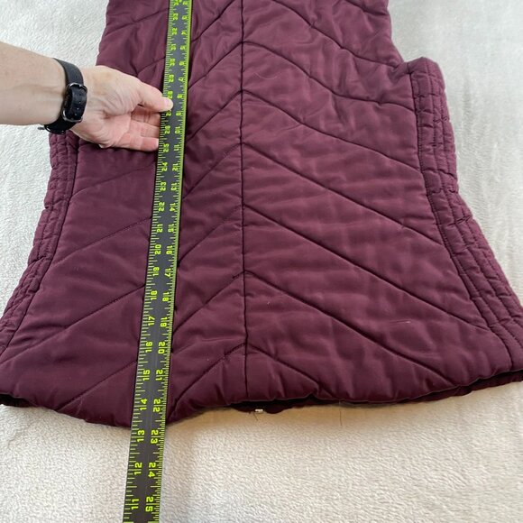New York and Company Women's Vest Jacket Medium Full Zip Stand Collar Quilted - Picture 6 of 9